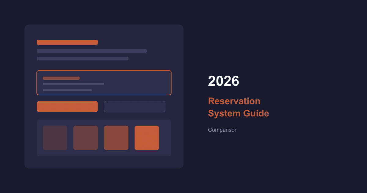 2026 restoran rezervasyon sistemi seçim rehberi illüstrasyonu